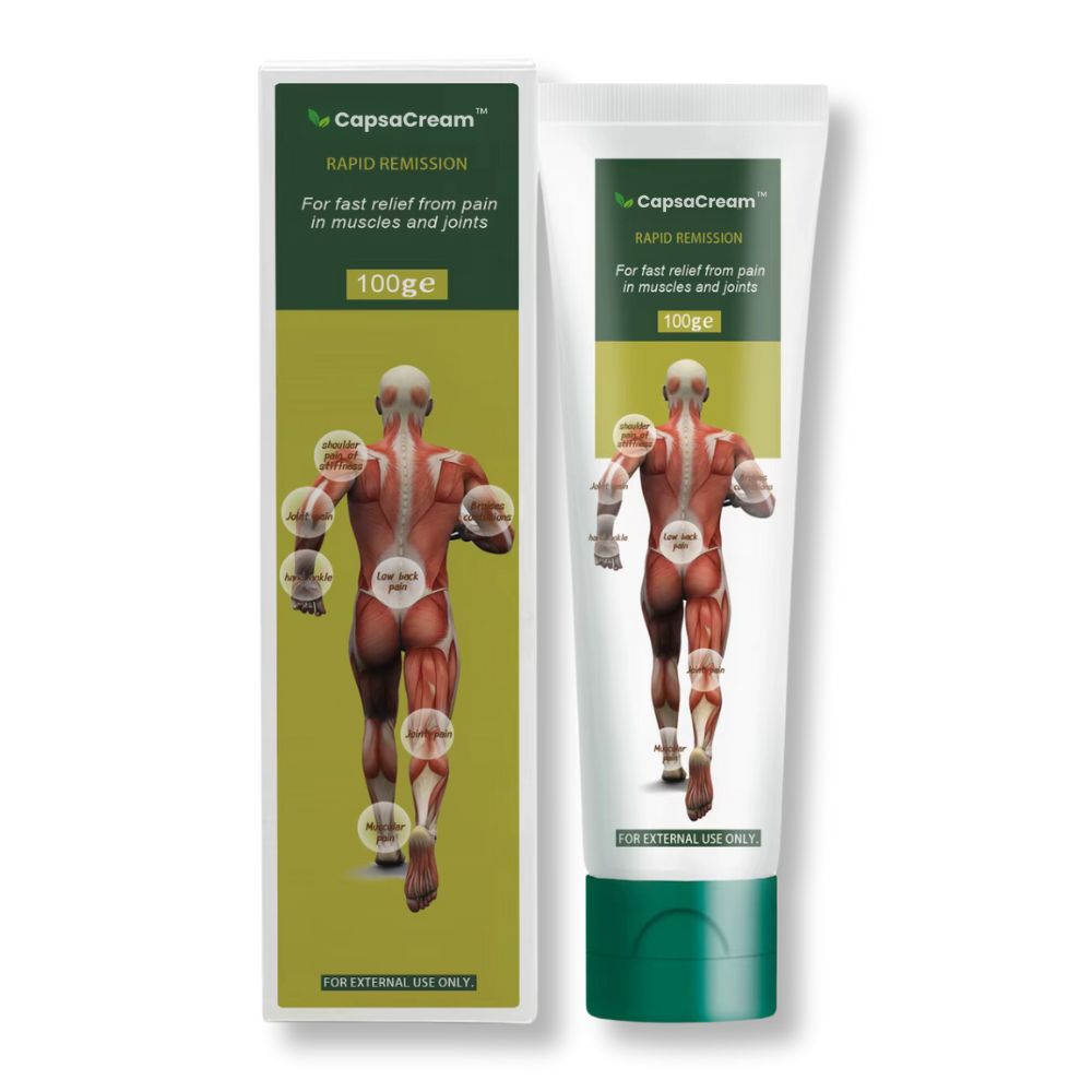 CapsaCream Pain Relief Cream