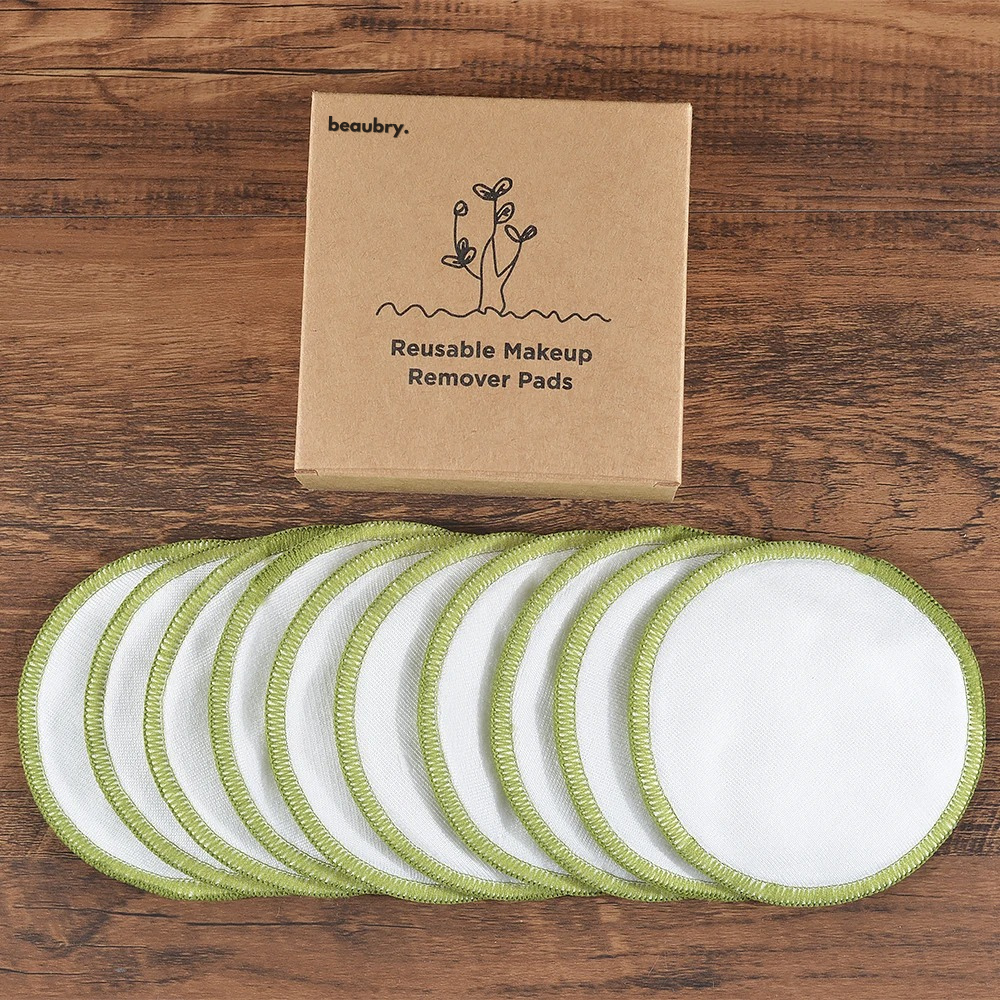 beaubry. reusable makeup remover pads